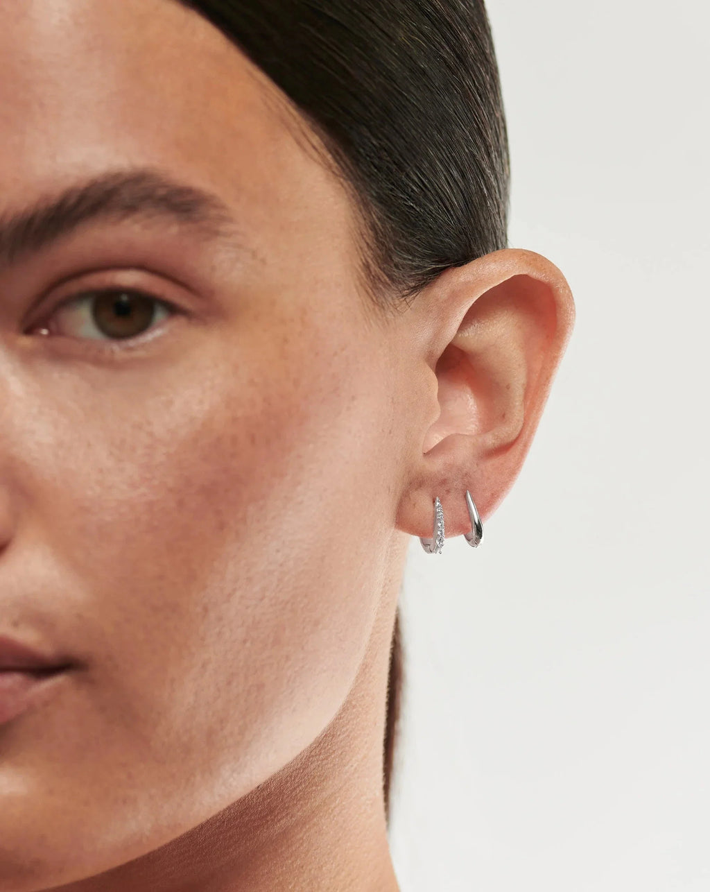 Claw Huggies | Sterling Silver
