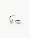 Savi Dome Mini Hoop Earrings | Sterling Silver